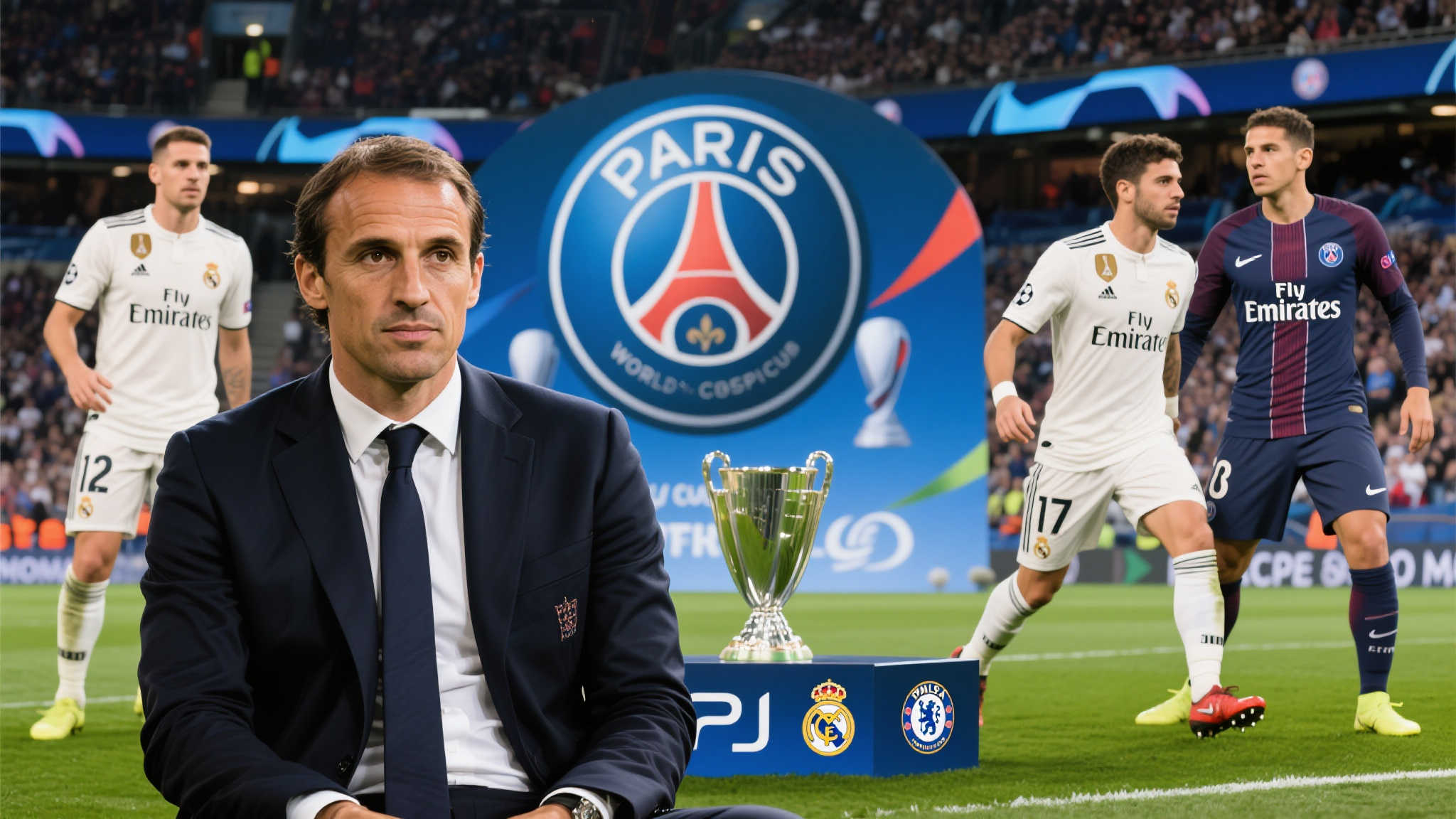 马克莱莱:希望皇马巴黎切尔西进世俱杯决赛 安帅点燃我执教热情 作为一名前职业球员和现在的教练,_马克莱_雷深知竞